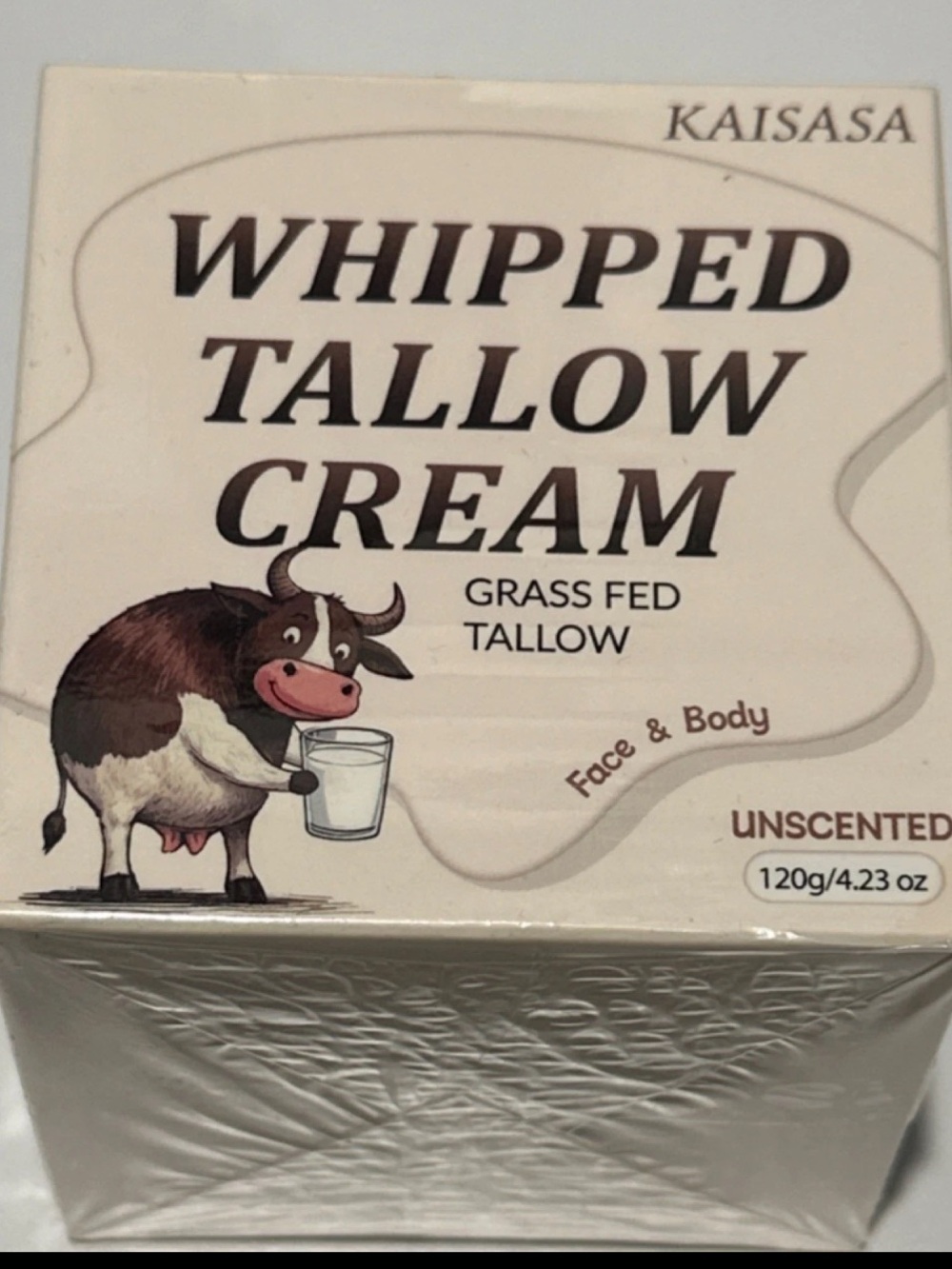 Kaisasa Whipped Beef Tallow Cream for face and body
